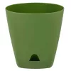 Горшок Амстердам D200 мм с подст. Оливковый 4 л