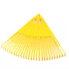 Грабли веерные PROTEX Умелец желтые  D=25