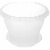 Горшок Флора прозрачный C поддоном D-17 1,6 л