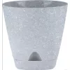 Горшок Амстердам D140 мм с подст. Светлый камень 1,35 л