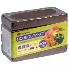 БиоМастер Почвобрикет Универсальный 40 л