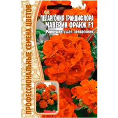 Пеларгония грандифлора Маверик Оранж F1 3 шт РЕДКИЕ СЕМЕНА