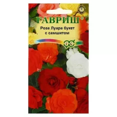 Роза Луара букет с самшитом