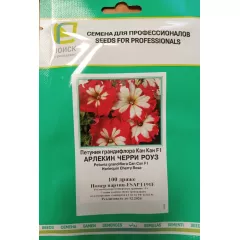 Петуния  грандифлора Кан Кан Арлекин Черри Роуз 10 шт  ПОИСК