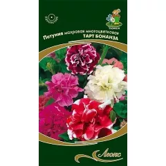 Петуния махровая многоцветковая Тарт Бонанза 10 шт ПОИСК