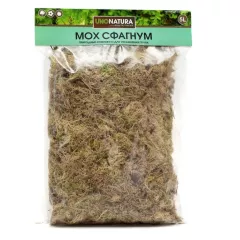 UNONATURA Мох сфагнум 5 л