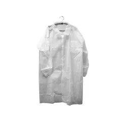 Халат защитный  белый  5 шт в инд упаковке