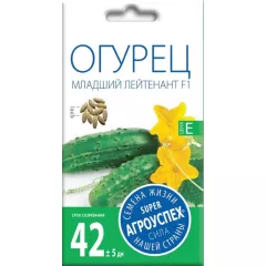Огурец Младший лейтенант F1 10 шт АГРОУСПЕХ