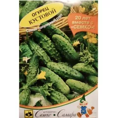 Огурец Кустовой 10 шт Алькор