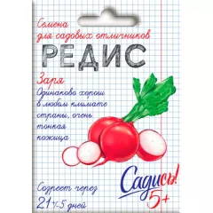 Редис Заря 2 г САДИСЬ 5!