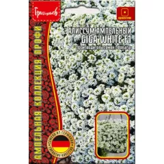 Алиссум GIGA WHITE ампельная 5 шт РЕДКИЕ СЕМЕНА