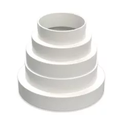 Редуктор переходник Люкс пирамида 100 - 150 мм