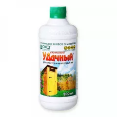 Удачный биопрепарат для туалетов, выгребных ям 500 мл ОЖЗ