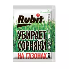 Бис-300 гербицид для защиты газонов 3 мл РУБИТ