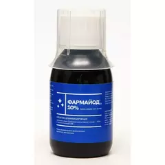 Фармайод 10% Лечение вирусных и бактериальных болезней 85 мл