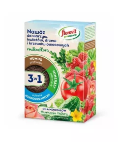 FLOROVIT Флоровит Про Натура Микрофлора 3в1 для овощей, цветов и плодовых 1 кг