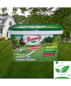 FLOROVIT Для газонов, длительного действия. 100 дней 4 кг
