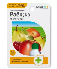Раёк  от парши, мучнистой росы 10 мл Август