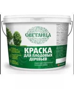Краска для плодовых деревьев 3 кг Светлица