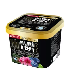 BONA FORTE Бона Форте Удобрение для Голубики, Рододендронов и Кислотолюбивых водорастворимое с серой и магнием 1 л