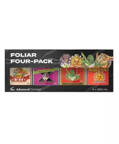 ADVANCED NUTRIENTS FOLIAR FOUR PACK набор стимулятор 4*250 мл
