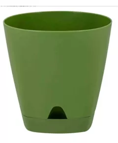 Горшок Амстердам D250 мм с подст Оливковый 8 л