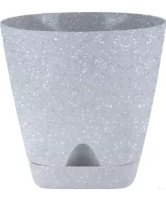 Горшок Амстердам D170 мм с подст. Светлый камень 2,5 л