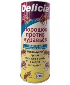 DELICIA Делиция Порошок против муравьев 300 г