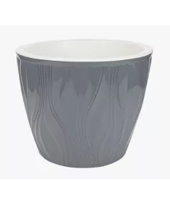 Кашпо Венеция D175 мм Серый 3 л