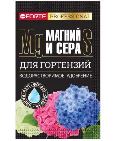 BONA FORTE Бона Форте для Гортензий и Кислотолюбивых растений удобрение с Серой и Магнием 100 г