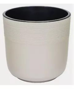 Горшок Линель D190 мм двойной Бежевый 4,5 л