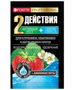 BONA FORTE Бона Форте для Клубники и Земляники удобрение с аминокислотами 100 г