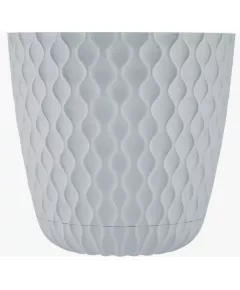 Горшок Вэйв D115 мм подст. Утренний туман 0,65 л