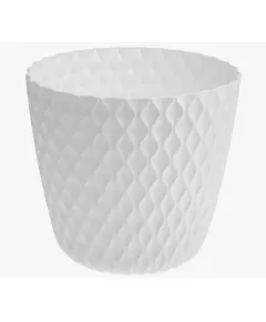 Горшок Вэйв D145 мм подст. Белоснежный жасмин 1,4 л