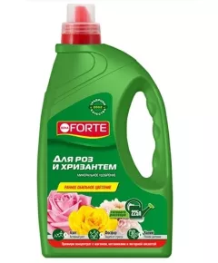 BONA FORTE Бона Форте для Роз и Хризантем жидкое удобрение 1,5 л