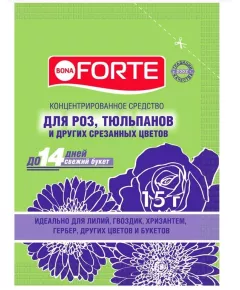 BONA FORTE Бона Форте Средство сухое для срезанных цветов 15 г