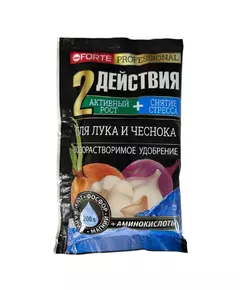 BONA FORTE Бона Форте для Лука и Чеснока удобрение с аминокислотами 100 г