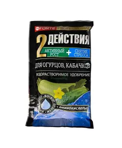 BONA FORTE Бона Форте для Огурцов и Кабачков удобрение с аминокислотами 100 г