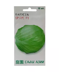Капуста б/к Ортус F1 10 шт Сады Азии