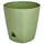 Горшок Амстердам D140 мм с подст. Оливковый 1,35 л