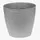 Кашпо ДЮНА Серый D180 мм 3 л с поддоном