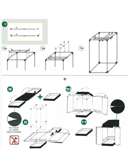 Гроубокс HOMELAB 120 120X120X200 см