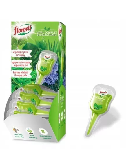 FLOROVIT Флоровит Удобрение VITAL COMPLEX для лиственных растений 30 мл
