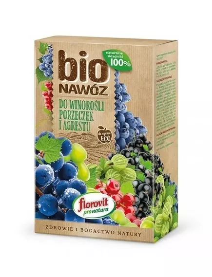 FLOROVIT Флоровит Про Натура БИО для винограда, смородины, крыжовника. ЕСО 1.1 л (700 г)