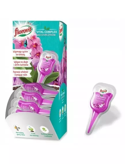 FLOROVIT Флоровит Удобрение VITAL COMPLEX для орхидей 30 мл