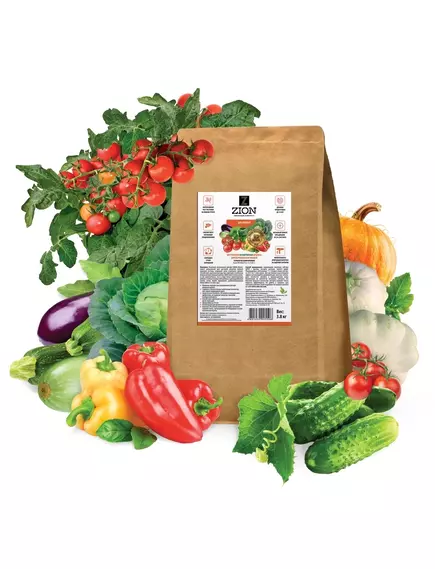 ZION Цион для овощей  Крафтовый мешок 2,3 кг