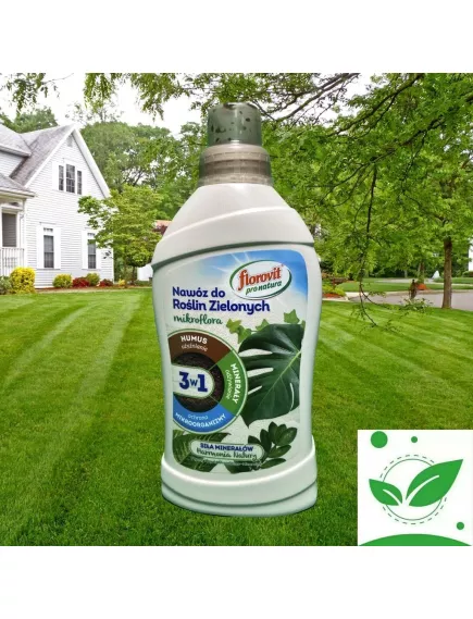 FLOROVIT Флоровит Про Натура Микрофлора 3в1 для зеленых растений жидкое 1 л