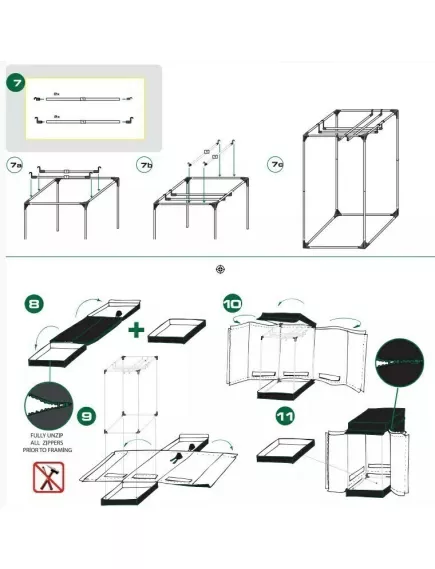 Гроубокс HOMELAB 100 100X100X200 см
