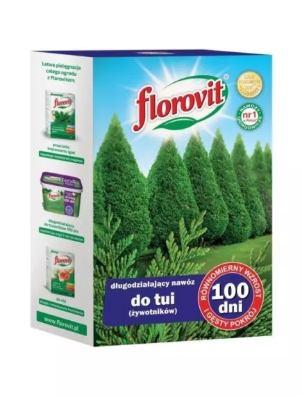 FLOROVIT Флоровит Для туй длительного действия. 100 дней 1 кг
