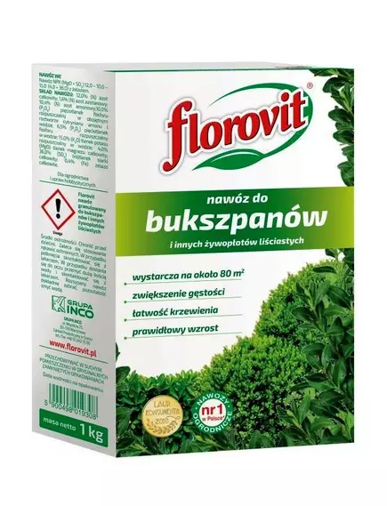 FLOROVIT Флоровит Для самшита, гранулы 1 кг